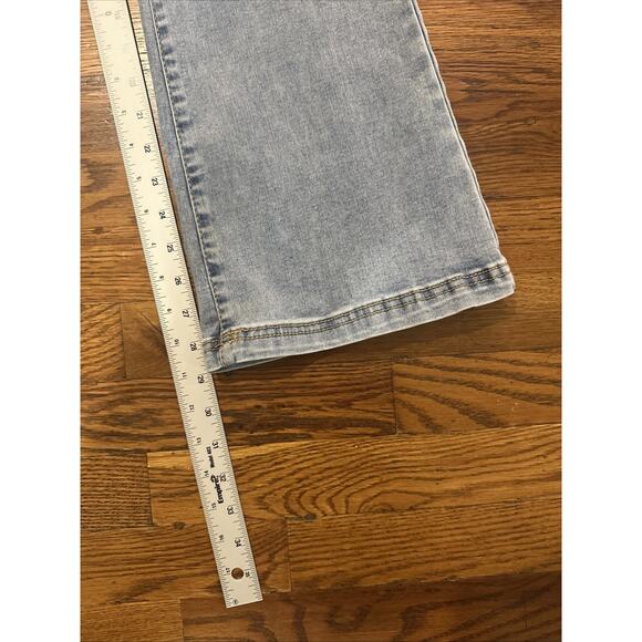 Knox Rose Jeans Blue Utility Patch Pocket Size 6 Flared - Picture 11 of 16